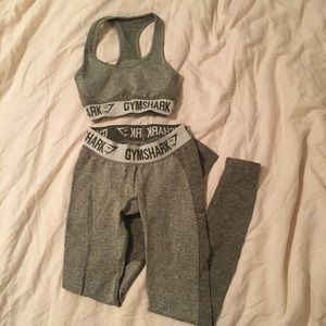 Gymshark Flex Set Sports Bra + Leggings in Khaki